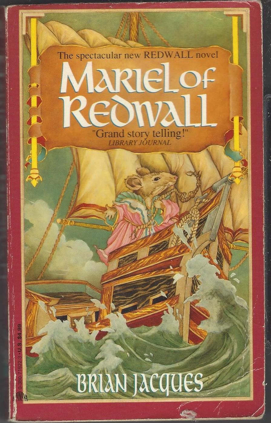 Redwall # 4: Mariel of Redwall by Brian Jacques