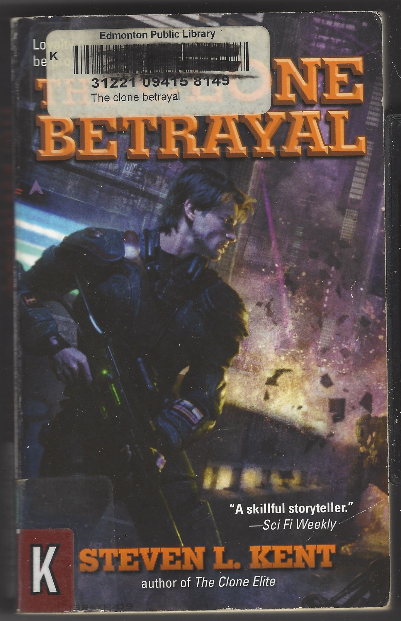 Rogue Clone #5: The Clone Betrayal by Steven L. Kent