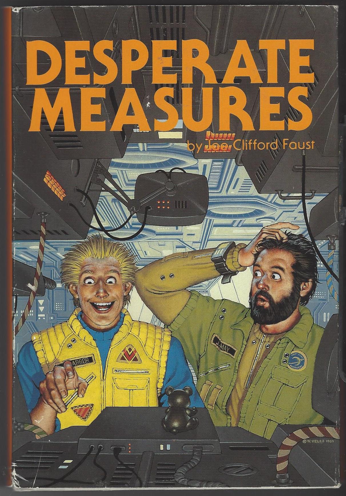 Angel's Luck #1: Desperate Measures by Joe Clifford Faust (HBDJ)