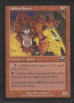 Magic the Gathering Card - Caldera Kavu