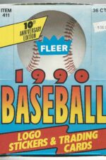 1990 Fleer Baseball Card