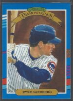 # 14 Ryne Sandberg 1991 Diamond Kings Donruss Baseball Card (Grade: NM, Error)