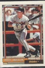 #268 Brady Anderson 1992 Topps