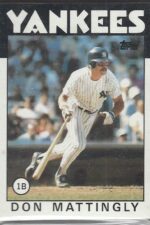 #180 Don Mattingly 1986 Topps