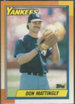 #200 Don Mattingly 1990 Topps Baseball Card (NM)