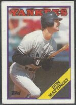 #300 Don Mattingly 1988 Topps Baseball Card (NM)
