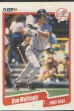 #447 Don Mattingly 1990 Fleer
