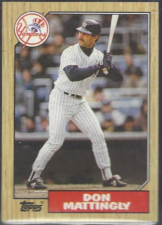 #500 Don Mattingly 1987 Topps