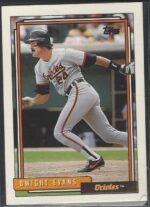 #705 Dwight Evans 1992 Topps Baseball Card (NM)