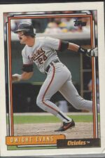 #705 Dwight Evans 1992 Topps