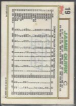 # 19 Jamie Quirk 1992 Topps - Image 2