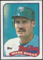 #600 Wade Boggs 1989 Topps Baseball Card (Grade: NM)