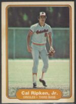 #176 Cal Ripken Jr. 1982 Fleer Baseball Card (Grade: VG)