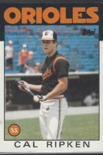 #340 Cal Ripken Jr. 1986 Topps