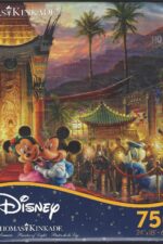 Thomas Kinkade Disney *Mickey & Minnie Hollywood Red Carpet* Puzzle 750 pc Used