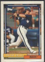 #362 Javier Ortiz 1992 Topps Baseball Card (Ungraded)