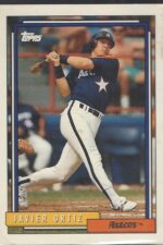 #362 Javier Ortiz 1992 Topps