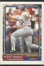 #613 Pedro Munoz 1992 Topps