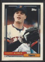 #198 Scott Aldred 1992 Topps Baseball Card (Ungraded)
