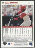 #199 Dion Sanders 1994 Upper Deck Collectors Choice - Image 2