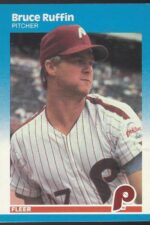 #183 Bruce Ruffin 1987 Fleer