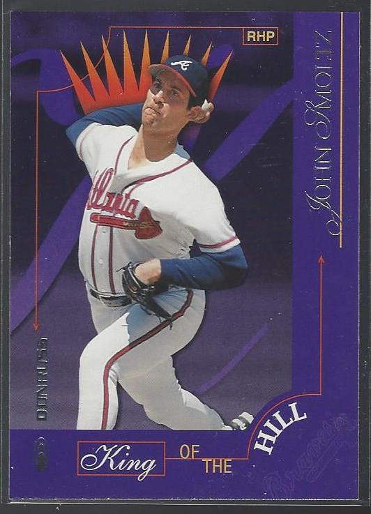 #425 John Smoltz 1997 Donruss King of the Hill