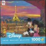 Ceaco Puzzle - Disney's Paris Sunset - 1000 Pc Puzzle - Used
