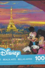 Ceaco Puzzle - Disney's Paris Sunset - 1000 Pc Puzzle - Used