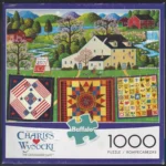 Charles Wysocki - The Quiltmaker Lady