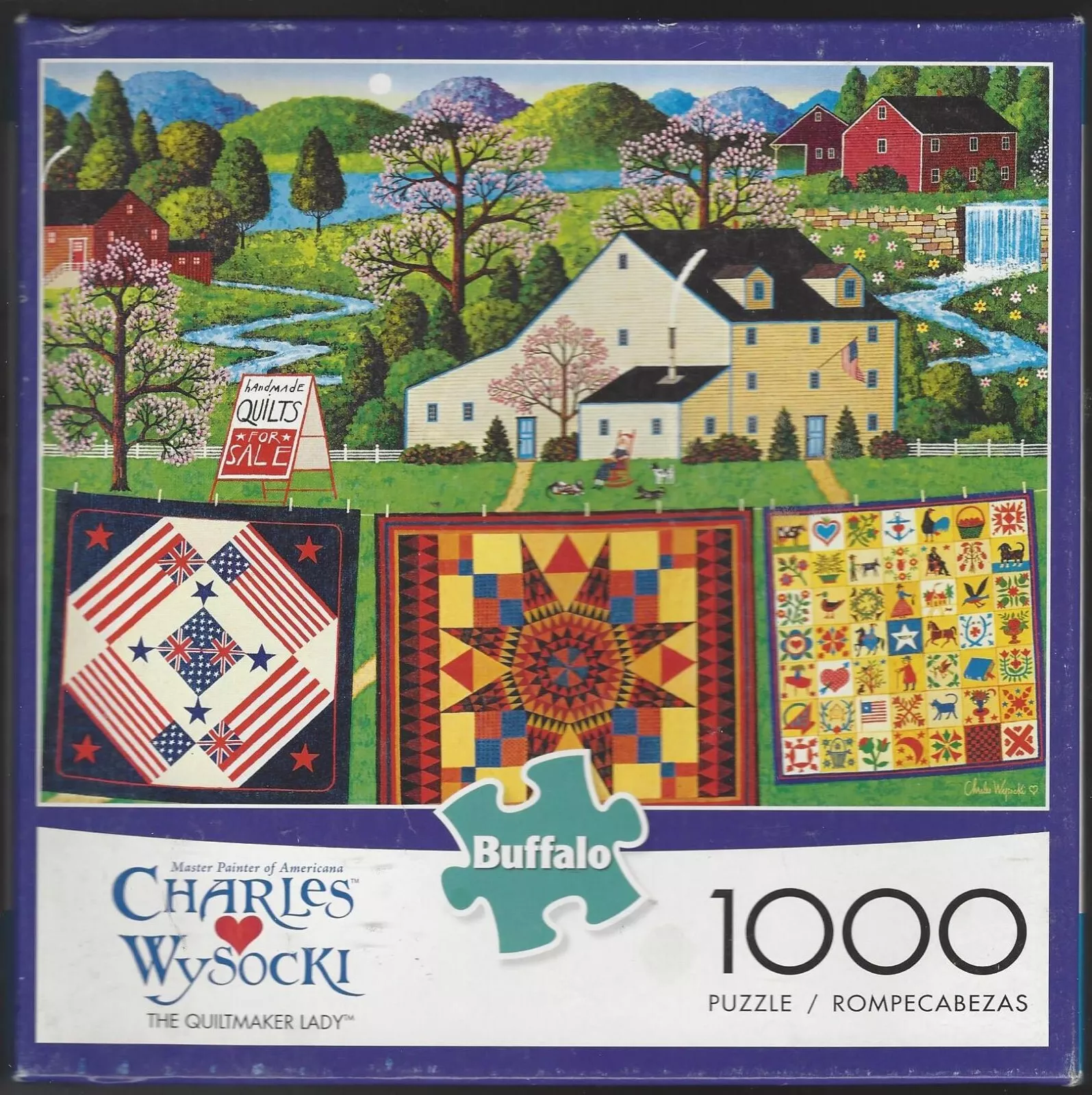 Charles Wysocki - The Quiltmaker Lady