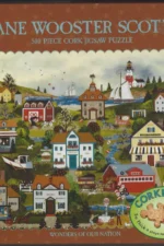 Jane Wooster Scott - Wonders Of Our Nation - Cork 500 Pc Puzzle - Used