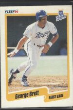 #103 George Brett 1990 Fleer
