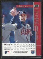 #111 John Smoltz 1996 Donruss Leaf Preferred - Image 2