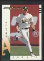 #121 Ben Grieve 1998 Pinnacle