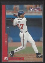 #123 Jermaine Dye 1996 Donruss Leaf Preferred
