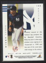#133 Ricky Ledee 1998 Pinnacle Performers - Image 2