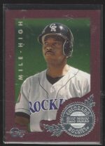 #173 Ellis Burks 1996 E-Motion XL Fleer