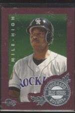 #173 Ellis Burks 1996 E-Motion XL Fleer