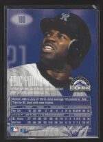 #180 Eric Young 1996 Fleer Emotion XL - Image 2