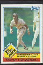 #  2 1982 Record Breaker 1983 Topps