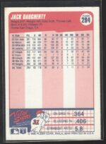 #294 Jack Daugherty 1990 Fleer - Image 2