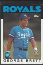#300 George Brett 1986 Topps
