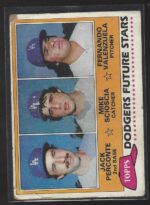 #302 Dodgers Future Stars 1981 Topps
