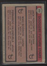 #302 Dodgers Future Stars 1981 Topps - Image 2