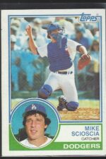 #352 Mike Scioscia 1983 Topps