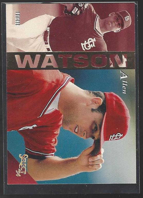 #376 Allen Watson 1994 Select