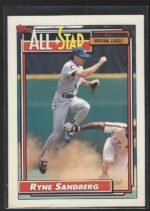 #387 Ryne Sandberg All Star 1992 Topps