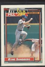 #387 Ryne Sandberg All Star 1992 Topps