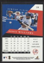 # 39 Bernie Williams 1998 Pinnacle Performers - Image 2