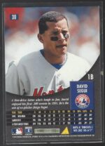 # 39 David Segui 1996 Pinnacle - Image 2
